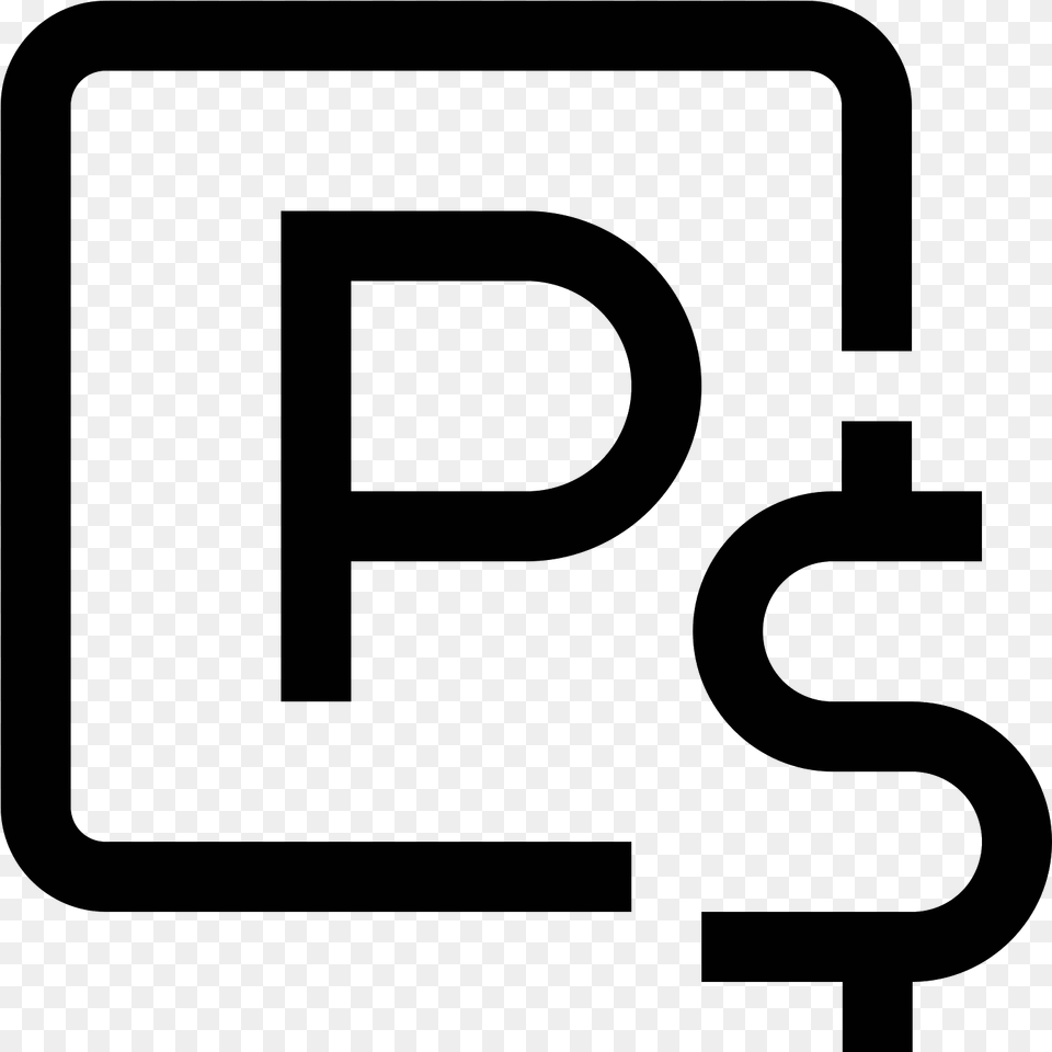 Parking Patny Icon Graphics, Gray Free Transparent Png