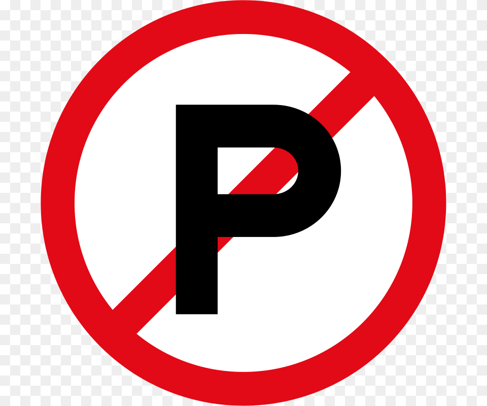 Parking Prohibited Sign Simon39s Town, Symbol, Road Sign Png Image