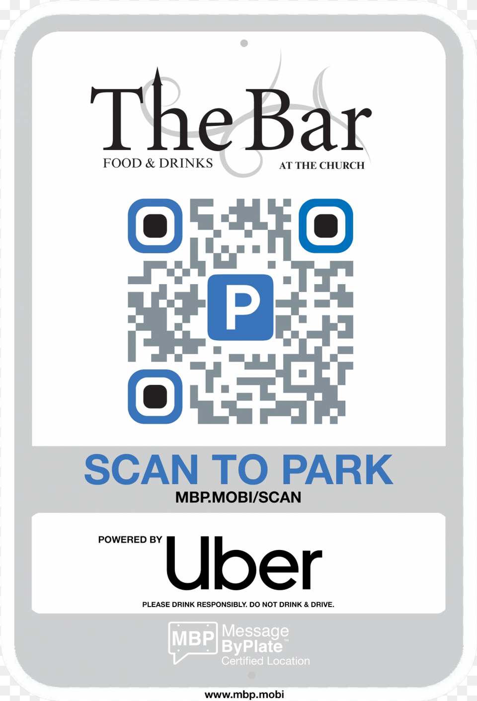 Parking Qr Code Sign, Advertisement, Poster, Page, Text Free Png Download