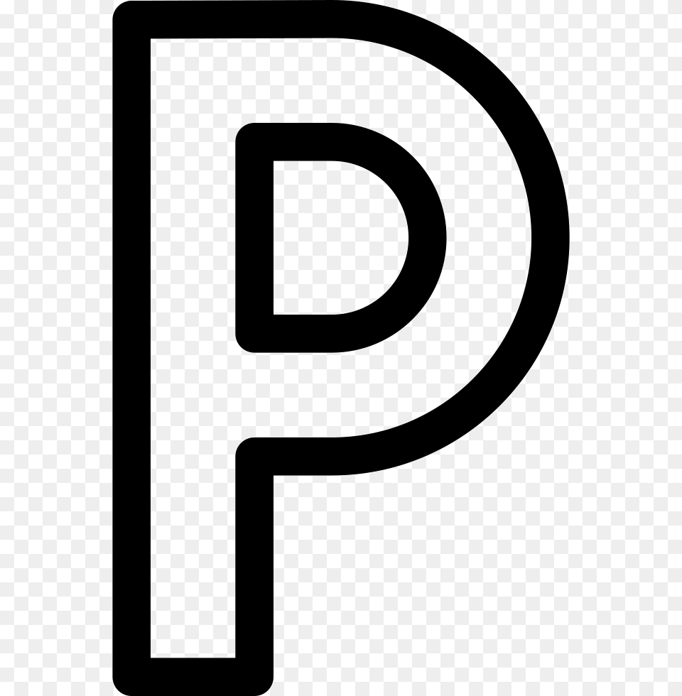 Parking Sign Icon, Number, Symbol, Text Png Image