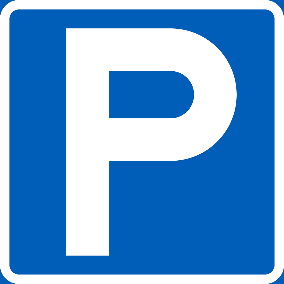 Parking Sign In Finland Clipart, Symbol, Text, Number, First Aid Free Transparent Png