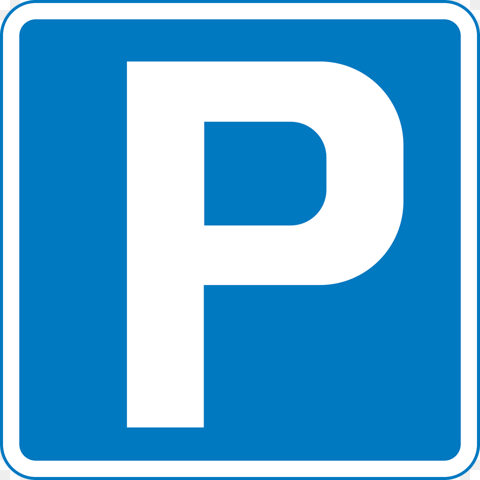 Parking Sign In Uk Clipart, Symbol, Text, Number Free Png
