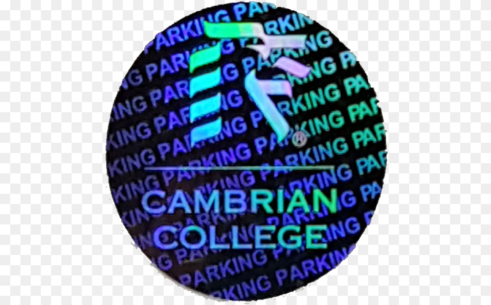 Parking Validation Hologram Cambrian College, Sphere, Text Free Png