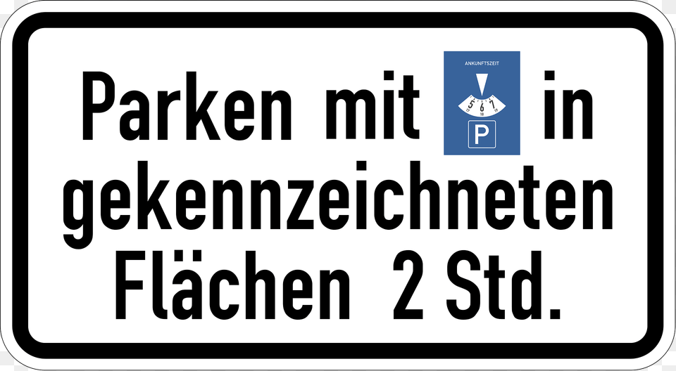 Parking With Disc In Marked Zone For 2 Hours Clipart, Scoreboard, Text, Symbol Free Transparent Png