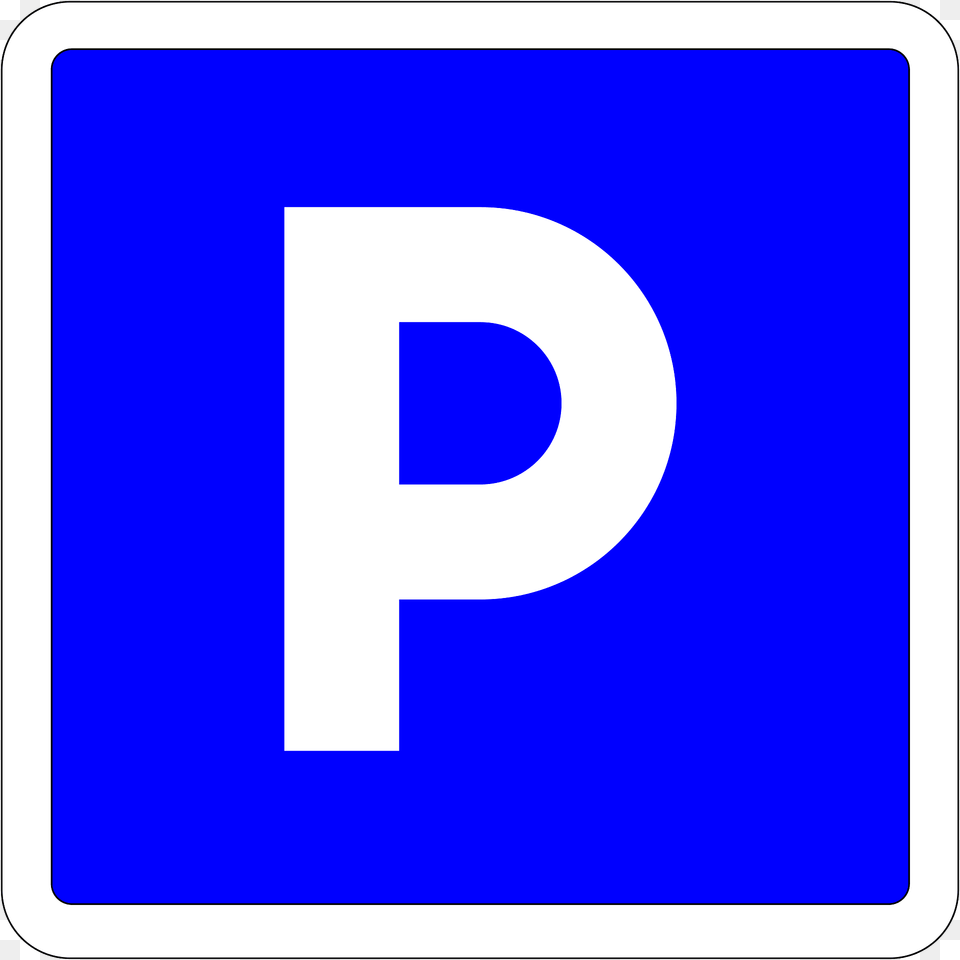 Parking Zone Clipart, Sign, Symbol, Text, Number Free Transparent Png