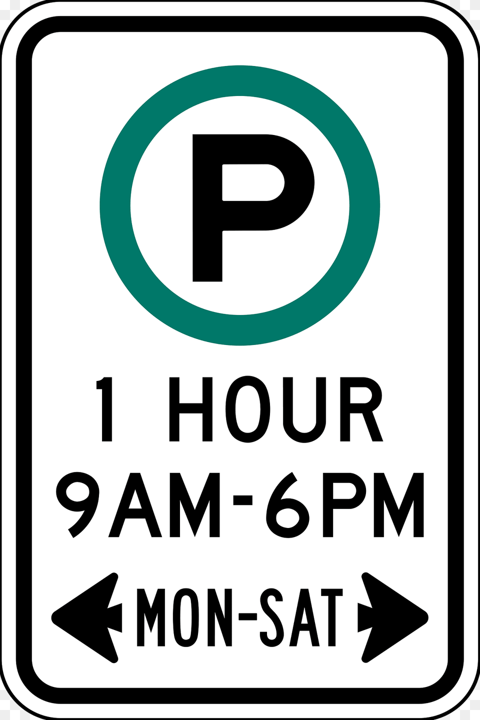 Parking Zone Sign In British Columbia Clipart, Symbol, Road Sign Free Transparent Png