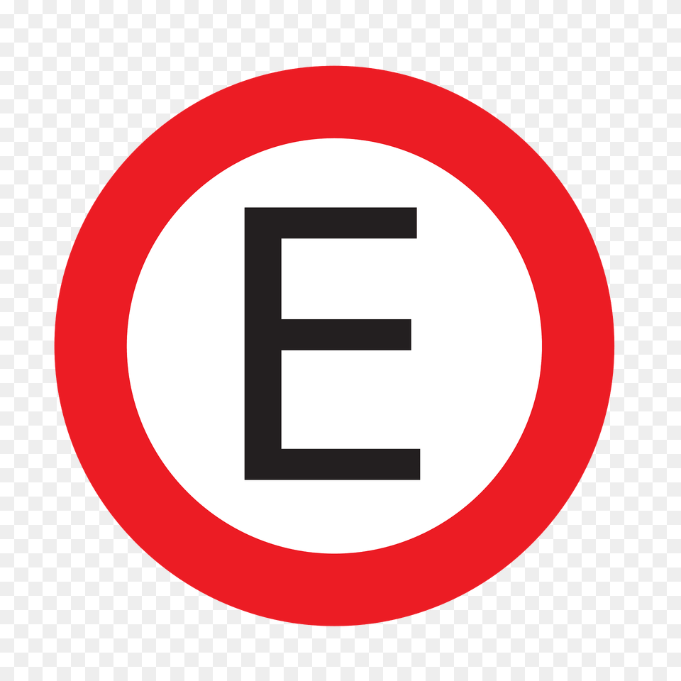 Parking Zone Sign In Uruguay Clipart, Symbol, Road Sign Free Png