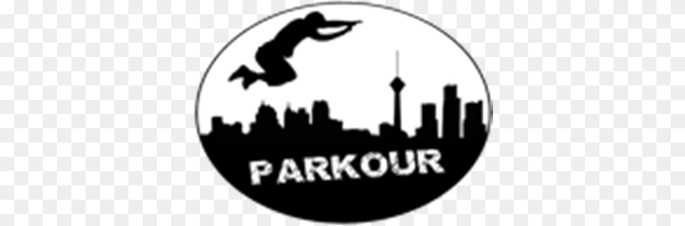 Parkour Logo 1 Image Logo Parkour, Stencil, Disk, Water Free Png Download