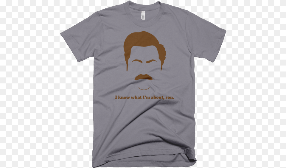 Parks And Rec Ron Swanson T Shirt Guy Fawkes Anonymous Protest V For Vendetta Hacker, Clothing, T-shirt, Head, Person Free Png Download