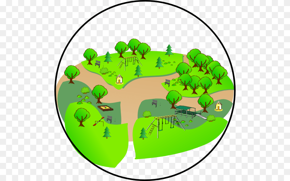 Parks Clipart, Green, Grass, Plant, Sphere Free Transparent Png