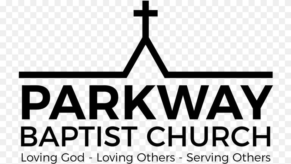Parkway Baptist Church Cross, Gray Png
