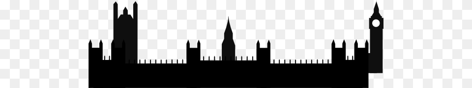 Parliament Outline Clip Art, Architecture, Building, Silhouette, Spire Png