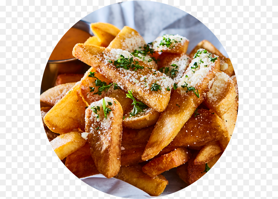 Parmesan French Fries French Fries, Food, Food Presentation, Bread Png Image