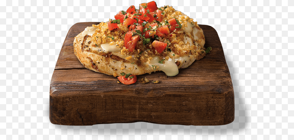 Parmesan Herb Crusted Chicken From Outback, Food, Food Presentation, Pizza, Bread Png Image