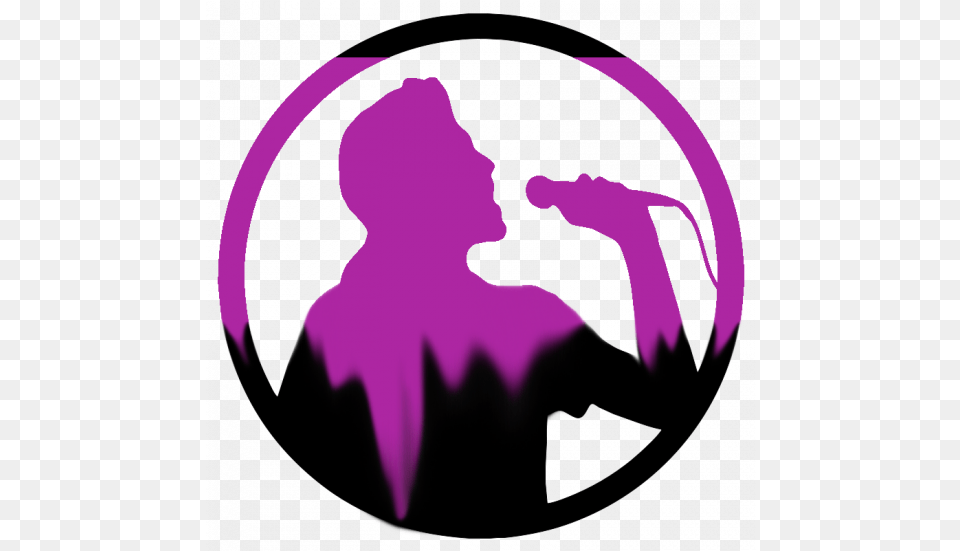 Paroles Yeah Par Gucci Mane Karaoke Icon, Electrical Device, Microphone, Purple, Person Png