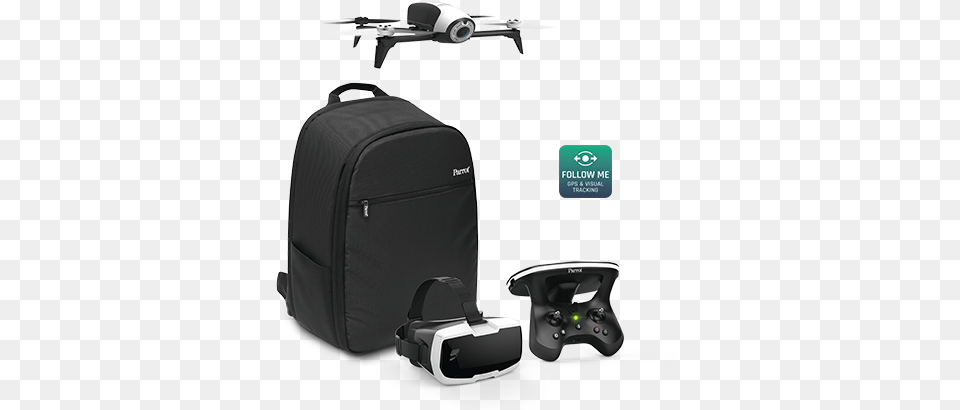 Parrot Bebop 2 Adventurer, Bag, Backpack, Gun, Weapon Free Transparent Png