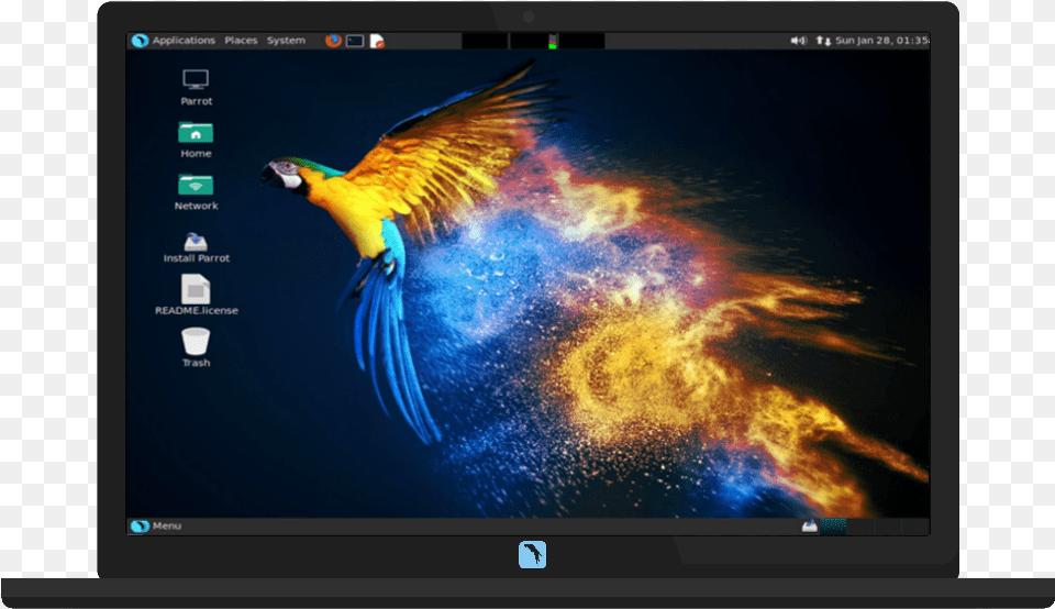 Parrot Linux, Pc, Computer, Electronics, Hardware Free Png Download