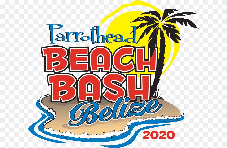 Parrothead Beach Bash Belize Beach Bash Belize, Advertisement, Poster, Book, Publication Free Png