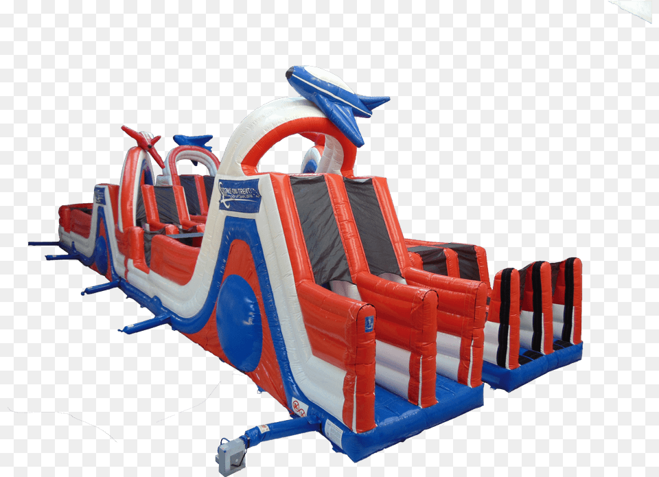 Part Jet Stream Obstacle Course Inflatable, Play Area, Car, Transportation, Vehicle Png Image