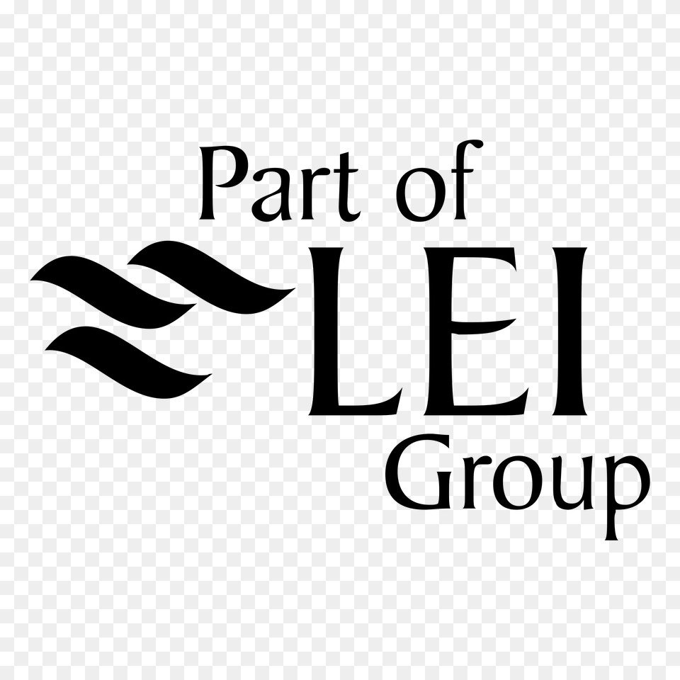 Part Of Lei Group Logo Vector, Gray Free Transparent Png