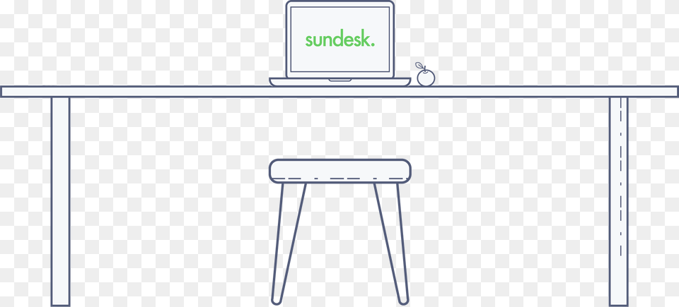 Part Sundesk, Desk, Furniture, Table, Computer Free Transparent Png