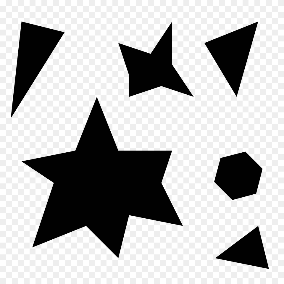 Particle Icon, Gray Free Png