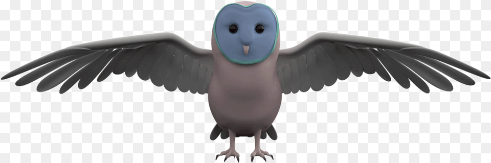 Particlesystem Fur Owl Animated Gif Transparent Background, Animal, Bird, Flying, Beak Png