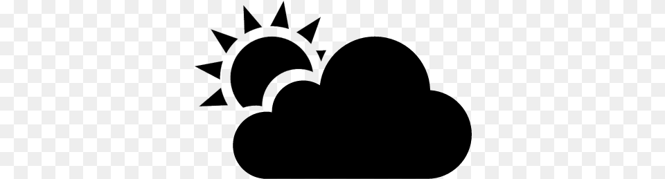 Partly Cloudy Vector Icon Partially Cloudy, Gray Free Png Download