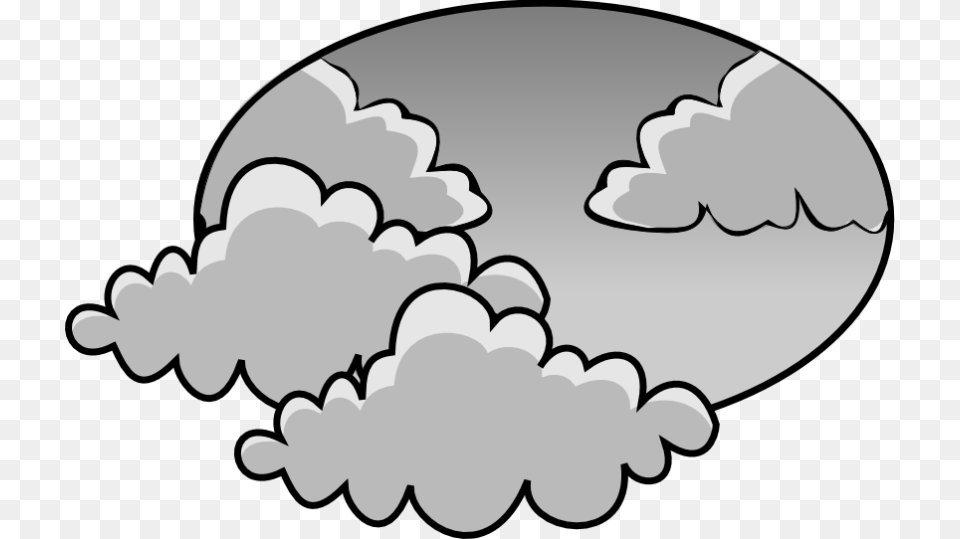 Partly Cloudy With Sun Clip Art, Nature, Outdoors, Weather, Cloud Free Png Download