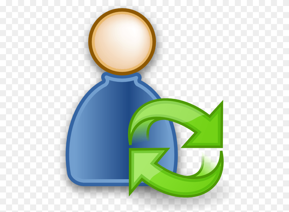 Partner Update User Icon, Green, Recycling Symbol, Symbol, Logo Free Png