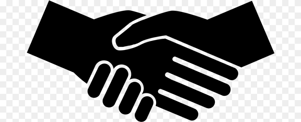 Partnership Organization Business Company Management Sticks Figures Shaking Hands, Gray Png Image