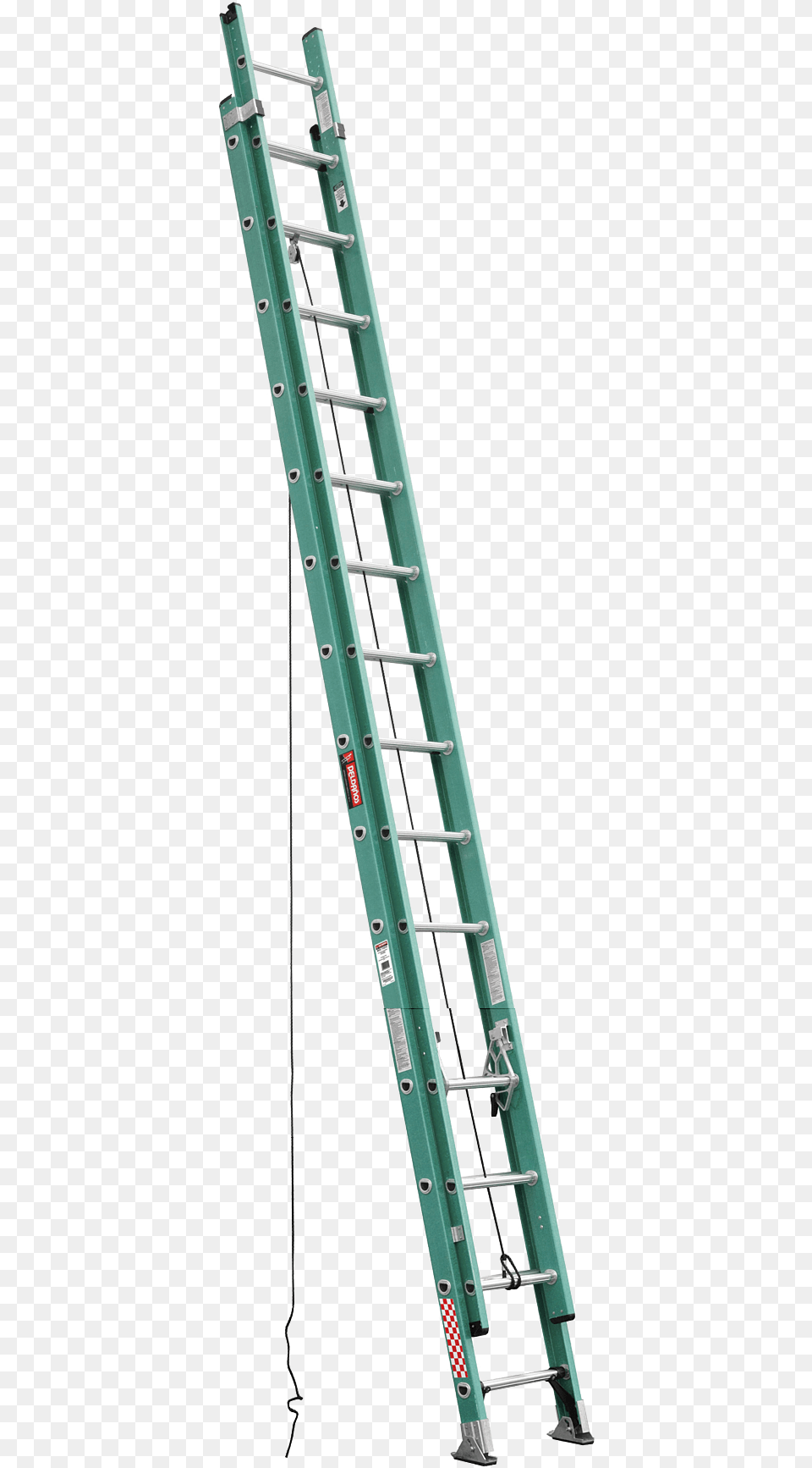 Parts Of Extension Ladder Firefighter, City, Construction, Urban, Construction Crane Free Png Download