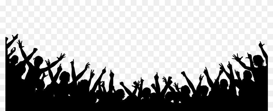 Party, Concert, Crowd, Person, Silhouette Png