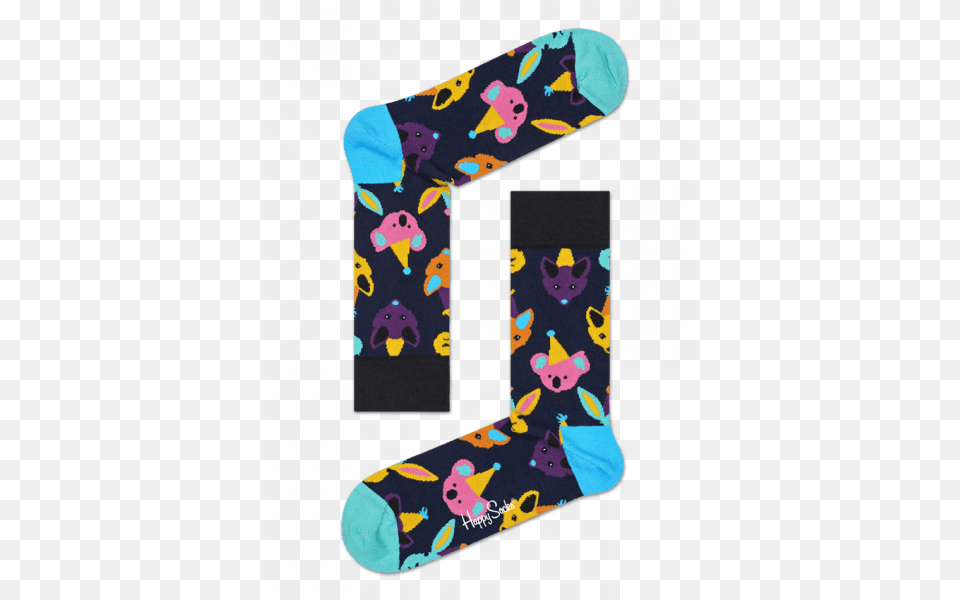 Party Animal Singing Birthday Gift Box Happy Socks Party Animal, Number, Symbol, Text Png Image