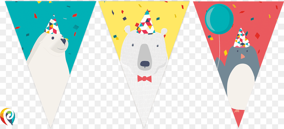 Party Bunting Arctic, Triangle, Clothing, Hat, Outdoors Free Png Download