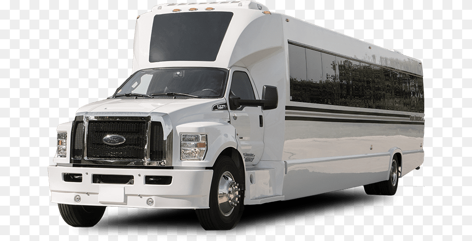 Party Bus Limo Rental Detroit Commercial Vehicle, Transportation, Car Free Png Download