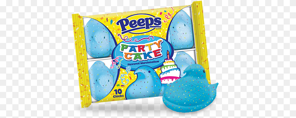 Party Cake Peeps Marshmallow Peeps Party Cake Chicks Free Png