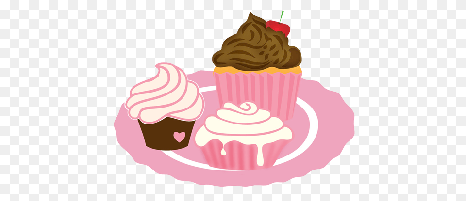 Party Clip Art, Cake, Cream, Cupcake, Dessert Png Image