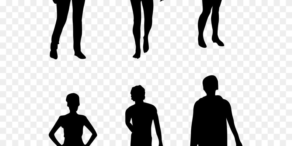 Party Clipart Silhouette Photoshop Human Silhouette, Gray Free Transparent Png