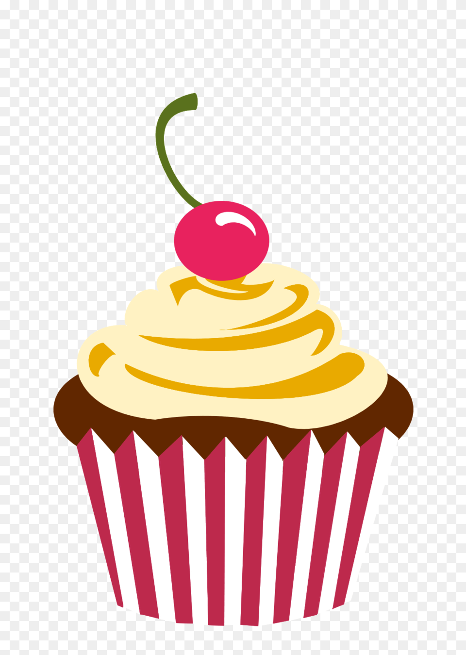 Party Cupcake Logo Branding, Cake, Food, Dessert, Cream Png Image