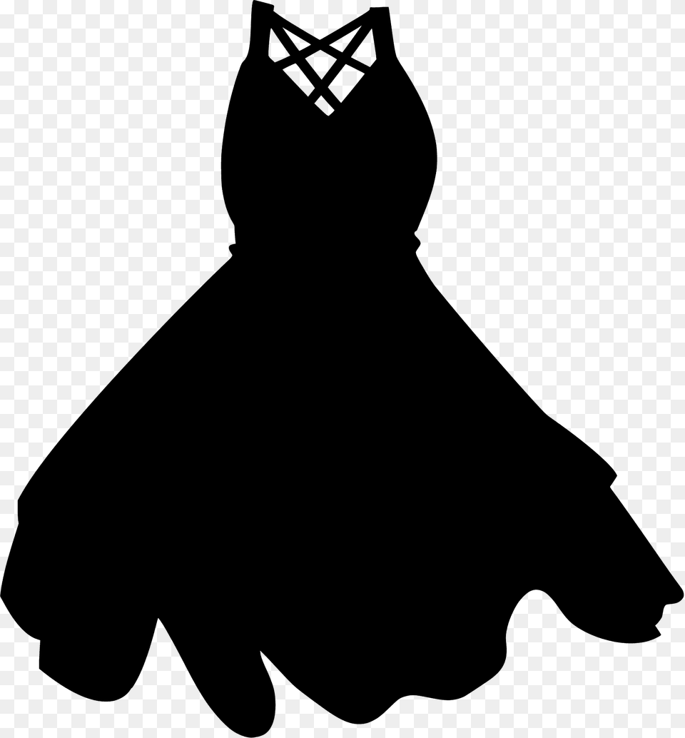 Party Dress Silhouette, Clothing, Fashion, Formal Wear, Coat Free Transparent Png