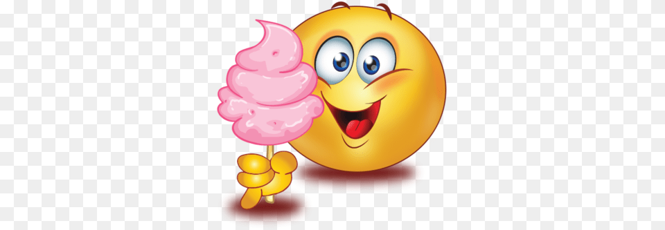 Party Eating Ice Cream Emoji Emoji Eating Ice Cream, Dessert, Food, Ice Cream, Sweets Png