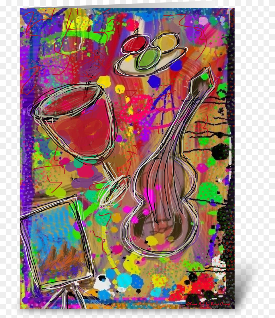 Party Explosion Greeting Card Modern Art, Modern Art, Bottle, Cosmetics, Painting Png