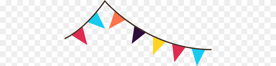 Party Flags, Triangle, Toy Free Png