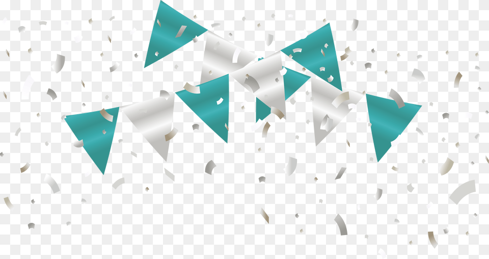 Party Flags, Paper, Confetti, Triangle Png