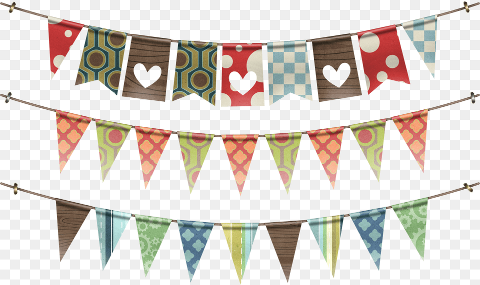 Party Flags, Banner, Text Free Png