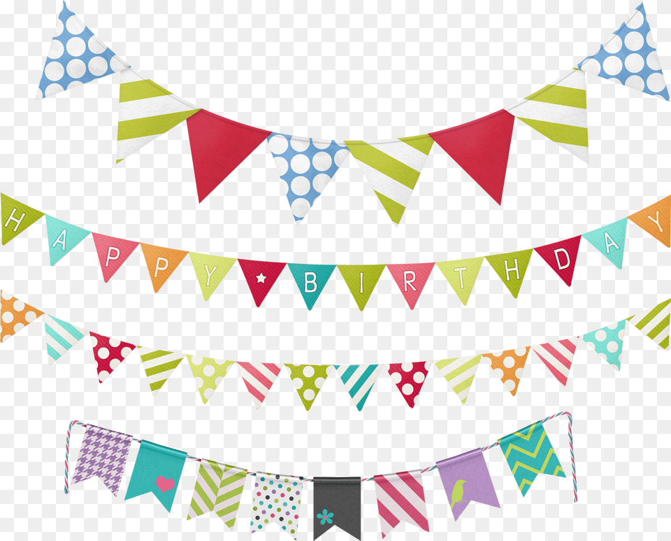 Party Flags Png Image