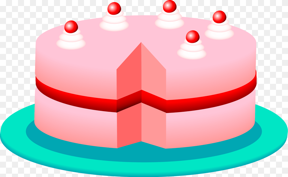 Party Food Clipart Clip Art, Birthday Cake, Cake, Cream, Dessert Free Transparent Png