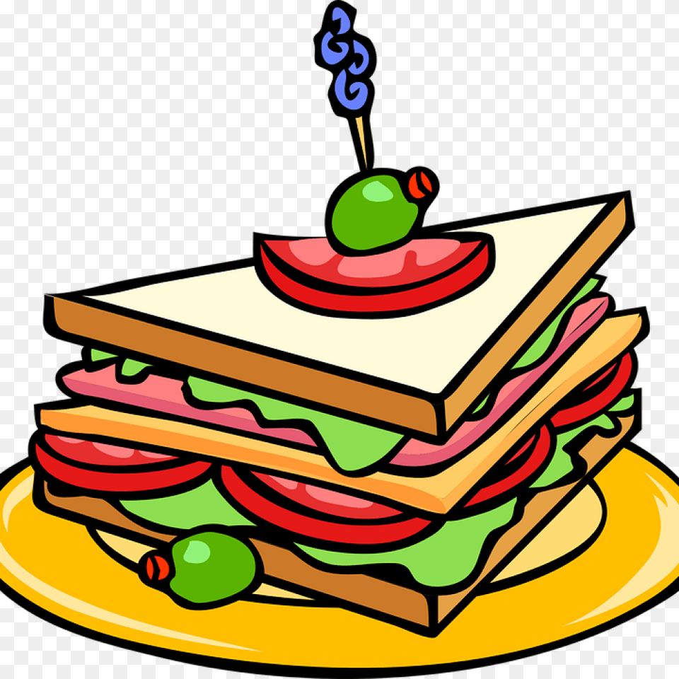 Party Food Clipart Clipart Download, Meal, Lunch, Birthday Cake, Dessert Free Transparent Png