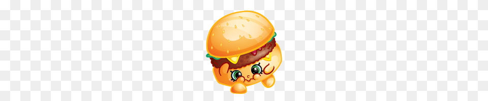 Party Food Selection Cheezey B Shopkin Birthday, Burger, Clothing, Hardhat, Helmet Free Transparent Png